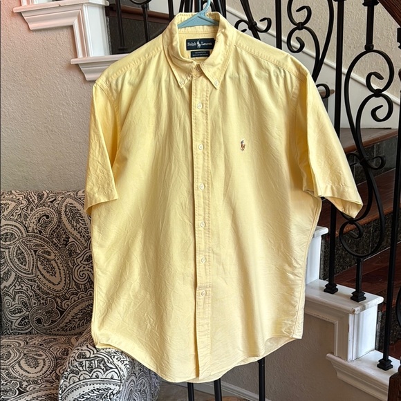 POLO RALPH LAUREN Short-Sleeve Button-Down Shirt, size 15 1/2 - 33 - Picture 1 of 7